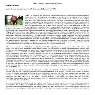 Batman & robin review