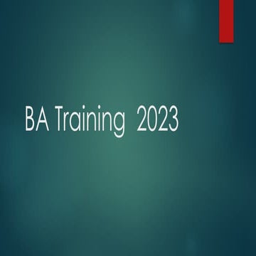 Business analyst training for freshers.pptx