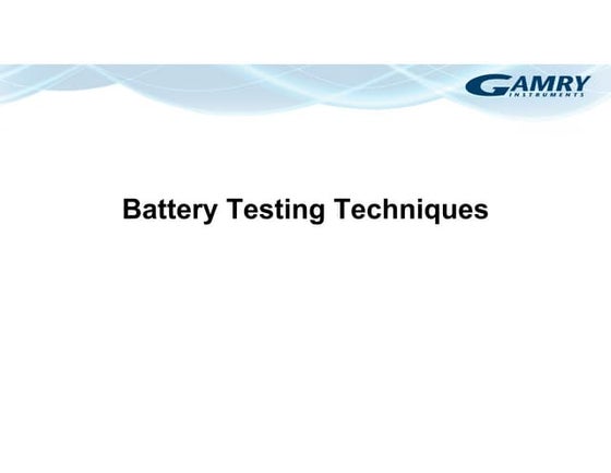 Battery health dectection tests in battery swapping system .pptx