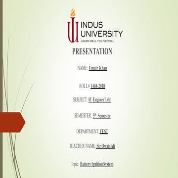 Battery ignition system