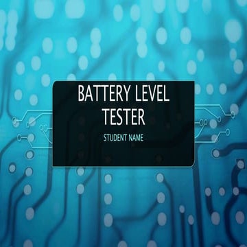 Battery level tester.pptx