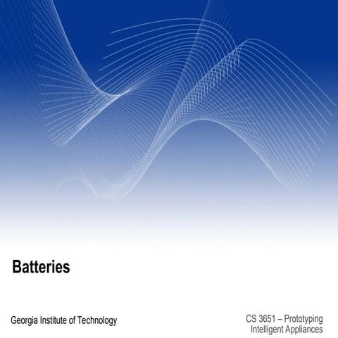 Cells and batteries: Battery_Technology.ppt
