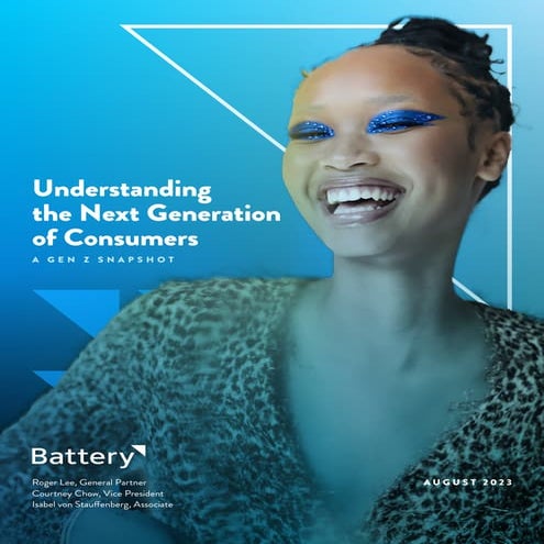 Battery Ventures Gen Z Report