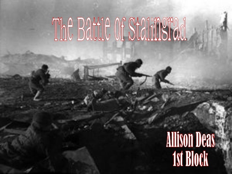 Battle Of Stalingrad Powerpoint