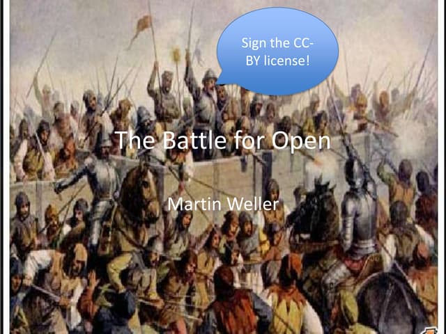 The Battle for Open