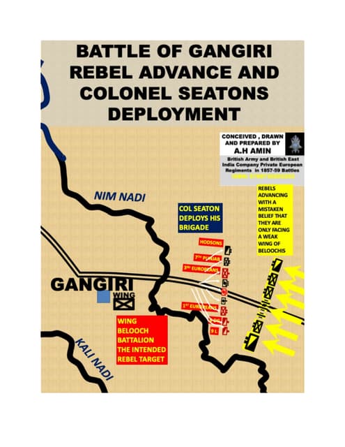 Battle of Gangiri-Heavy Price paid by HM 6 Dragoon Guards for Gallantry 
