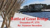 Battle of Great Bridge ppt