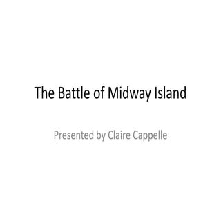 Battle of midway