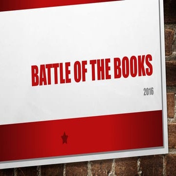 Battle of the books