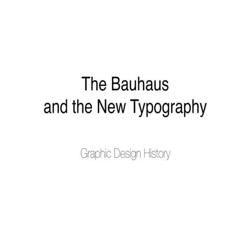 Bauhaus