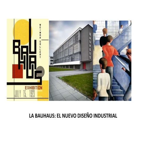 La Bauhaus: el nuevo diseño industrial