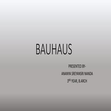 Bauhaus
