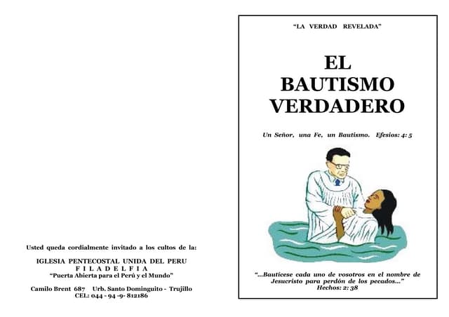 Bautismo verdadero