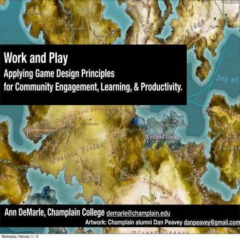 Building a Better World brainstorming session game design session