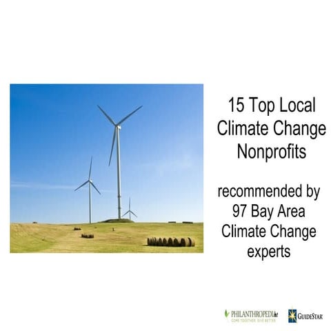 Top Bay Area Climate Change Nonprofits