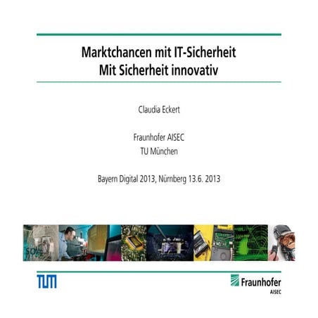 Marktchancen mit IT-Sicherheit | PPT