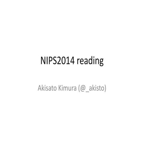 NIPS2014 reading - Top rank optimization in linear time