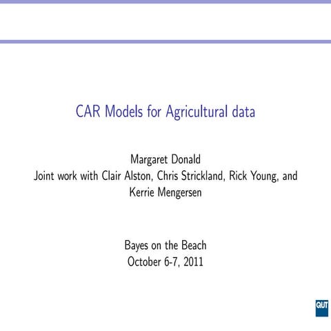 A four dimensional analysis of agricultural data