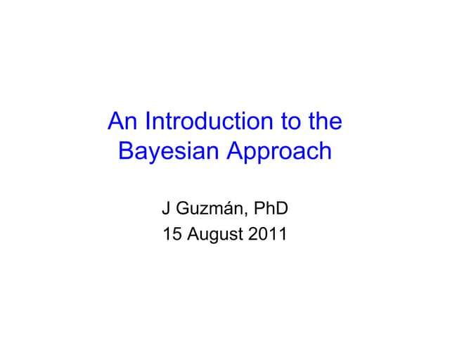 Bayesian intro
