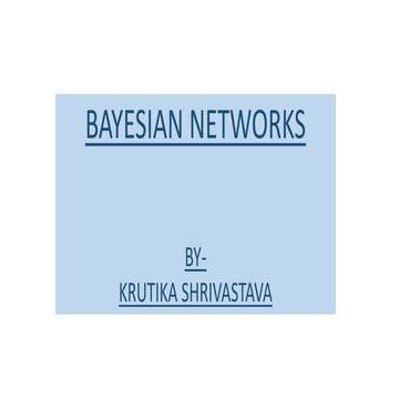 Bayesian network