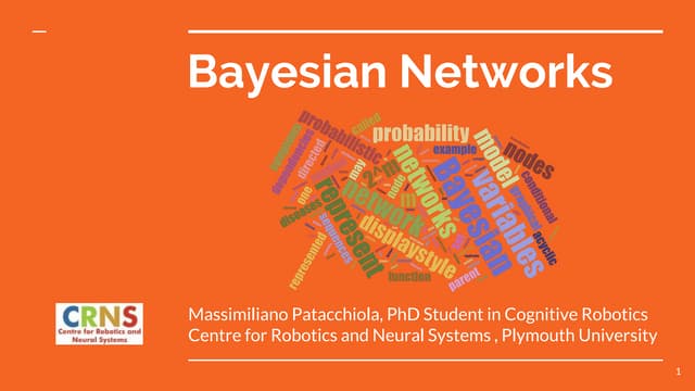 Bayesian networks