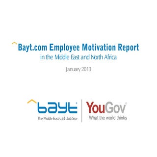 Bayt.com Employee Motivation Report...