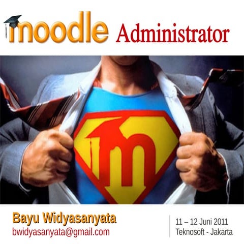 Moodle for administrator