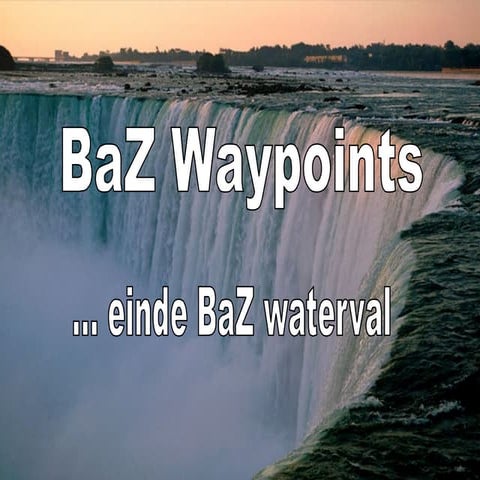 BaZ Waypoints Introductie | PDF
