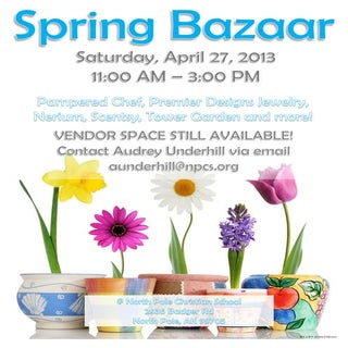Bazaar flyer april