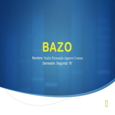 Bazo | PPTX