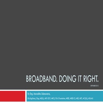 Broadband.Doing it right.