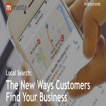 Local Search: The New Ways Customers Find Your Business