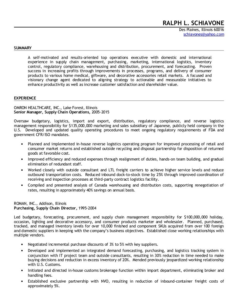 ralph schiavone public resume