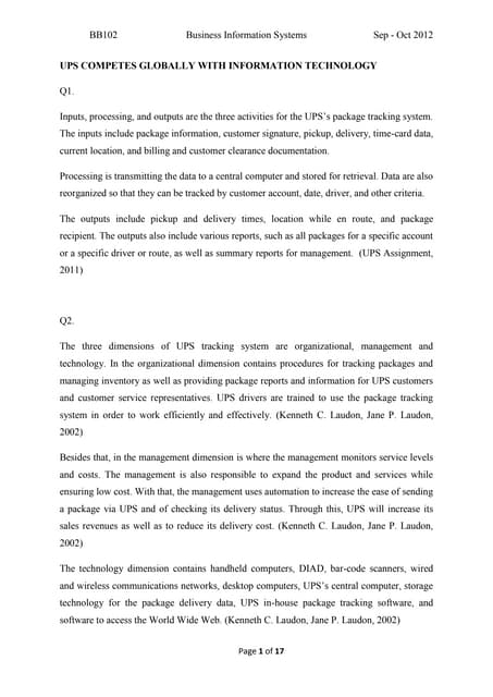  full assignment answer for BIS