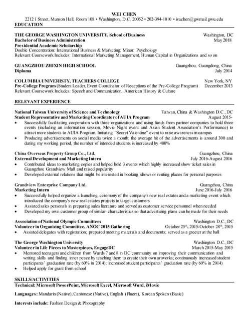 GWSB Resume WEI CHEN PDF - Bb1f0097 01bf 4e37 B1eb 28277a01bd8a 160909041608 Thumbnail 