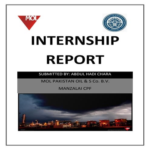 Abdul Hadi Chara Internship Report