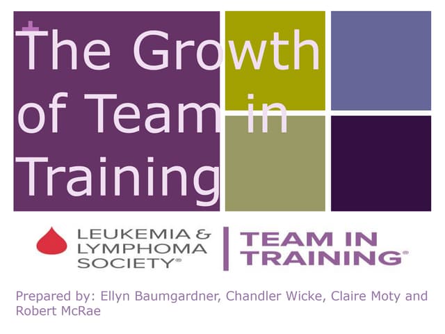 Leukemia And Lymphoma Society Team In Training Logo