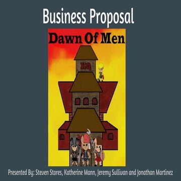 Dawn of Men Business Plan