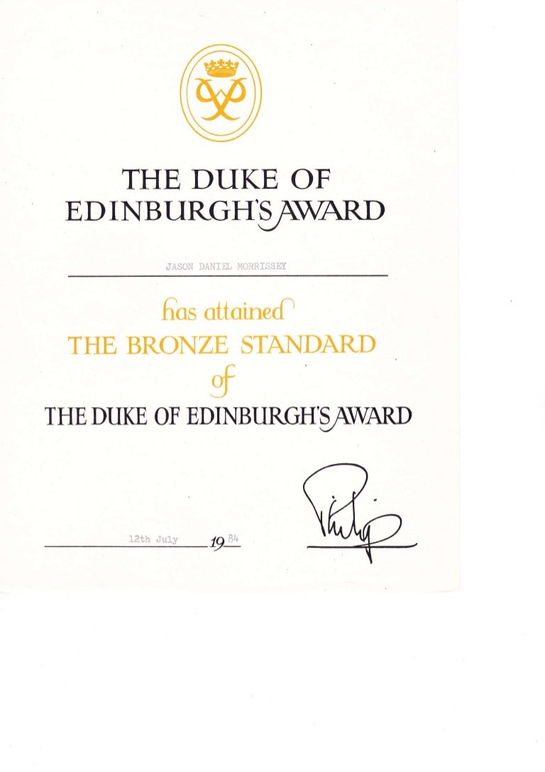 Duke of Edinburgh Award