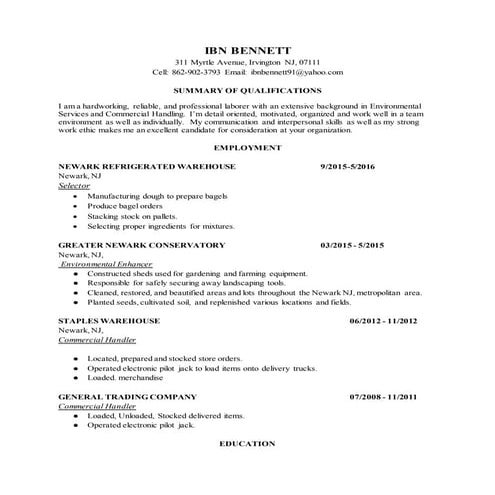 Resume | DOCX