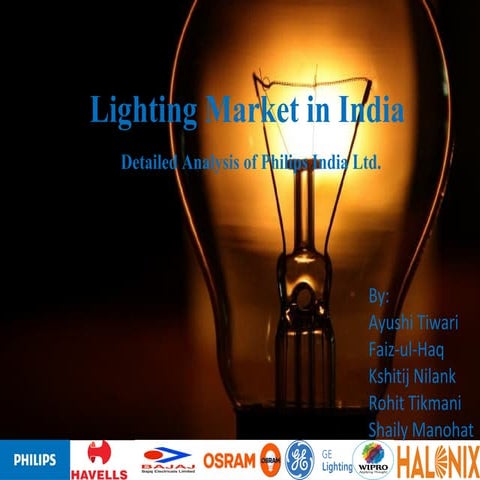 Lighting Industry (Marketing Project)