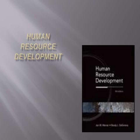 human resource development