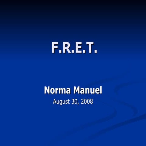 Bba 301 Assignment 8.2 Fret