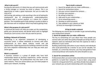 BBA-II, Unit-7 The Job Search.docx