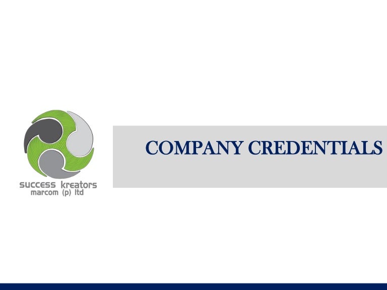 COMPANY CREDENTIALS (2)