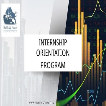 Internship Orientation Analysis and Program verification details.