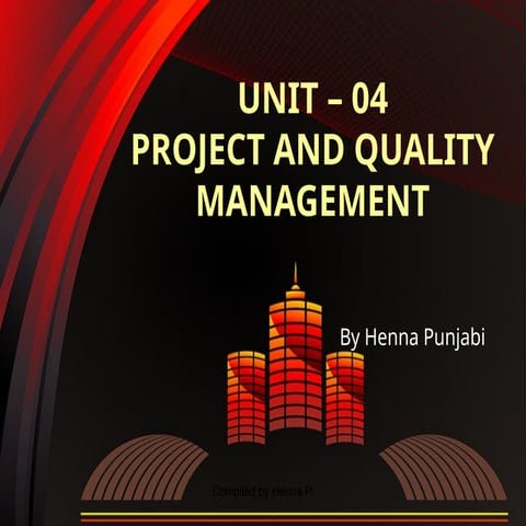 operations management for bba and mba unit 4 | PPTX