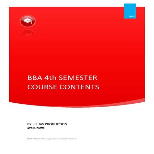 BBA 4th semester 