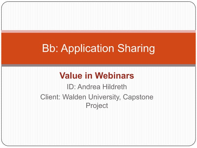 Bb app sharing