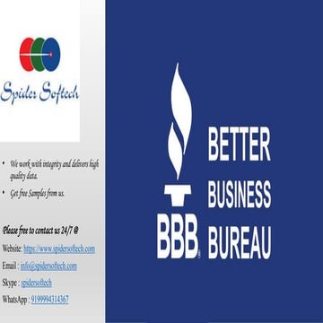 Better Business Bureau Directory | PPTX
